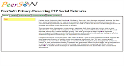 Desktop Screenshot of peerson.net