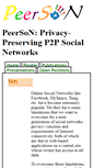 Mobile Screenshot of peerson.net